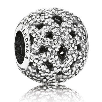 Шарм "Сверкающее ажурное кружево"  №     791284CZ 