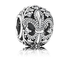 Шарм «Геральдическая лилия»  №     791378CZ 