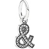 СЕРЕБРЯНАЯ ПОДВЕСКА В ФОРМЕ ЗНАКА & С КУБИЧЕСКИМИ ЦИРКОНИЯМИ №791305CZ