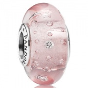 ПОДВЕСКА-ШАРМ РОЗОВЫЕ ПУЗЫРЬКИ № 791615CZ