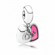 ПОДВЕСКА СЕРДЦА "ТЫ И Я" №791244CZ